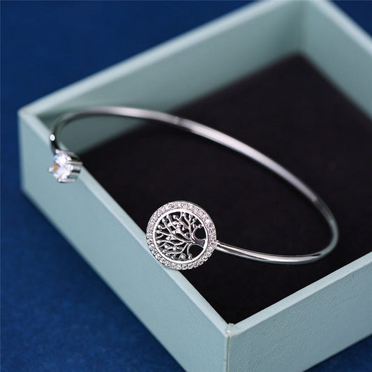 Verstellbares Armband mit Lebensbaum 